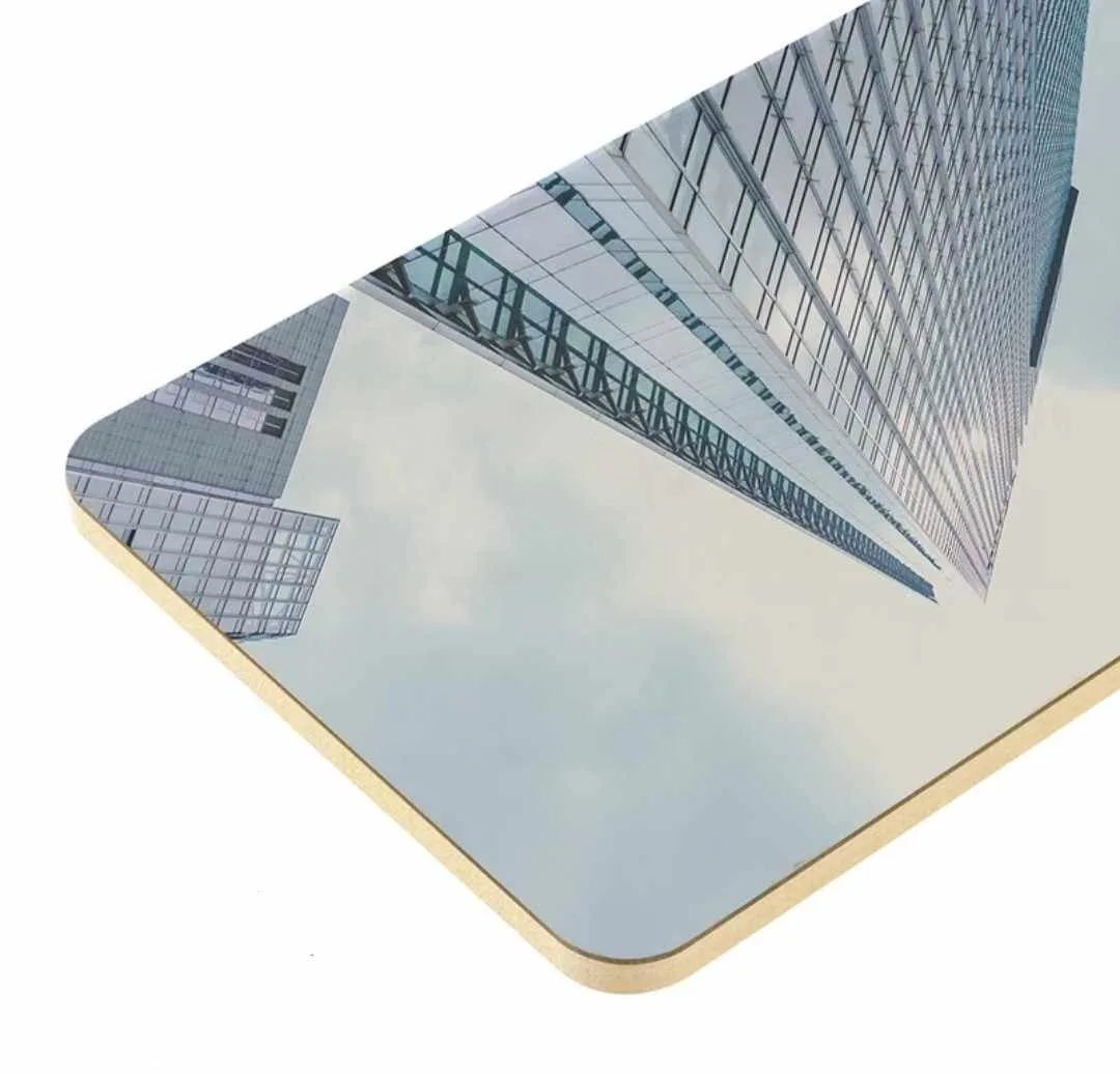 Panel Simil Espejo Plata Lujo