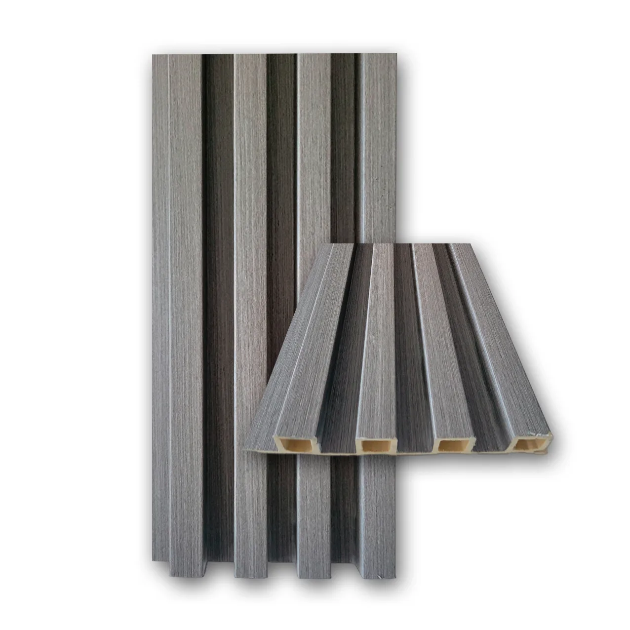 Tabla WPC de Madera Gris Claro