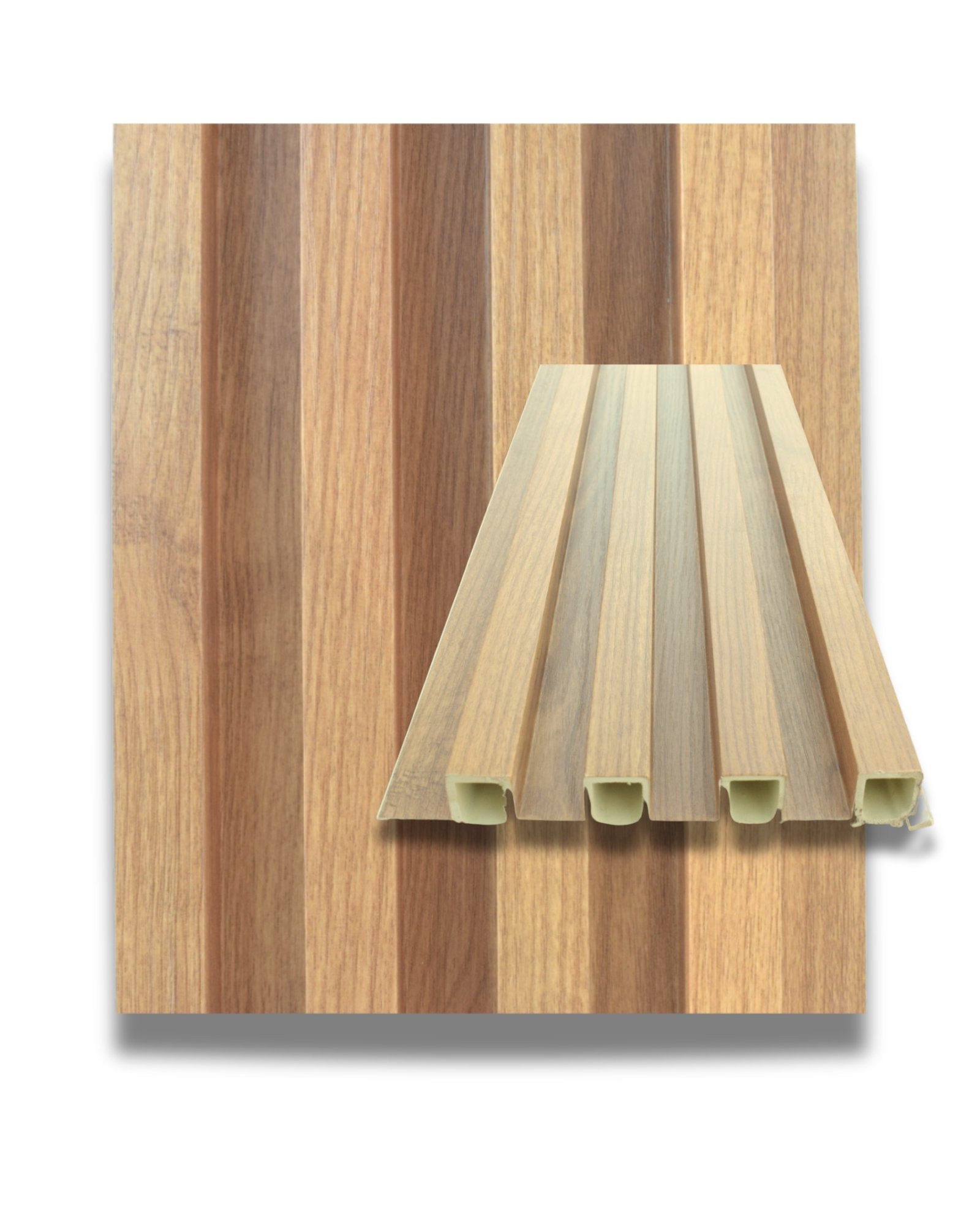 Tabla WPC de Madera Roble Claro