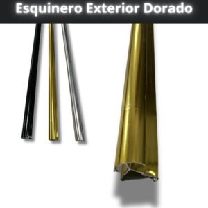 Esquinero Externo Dorado