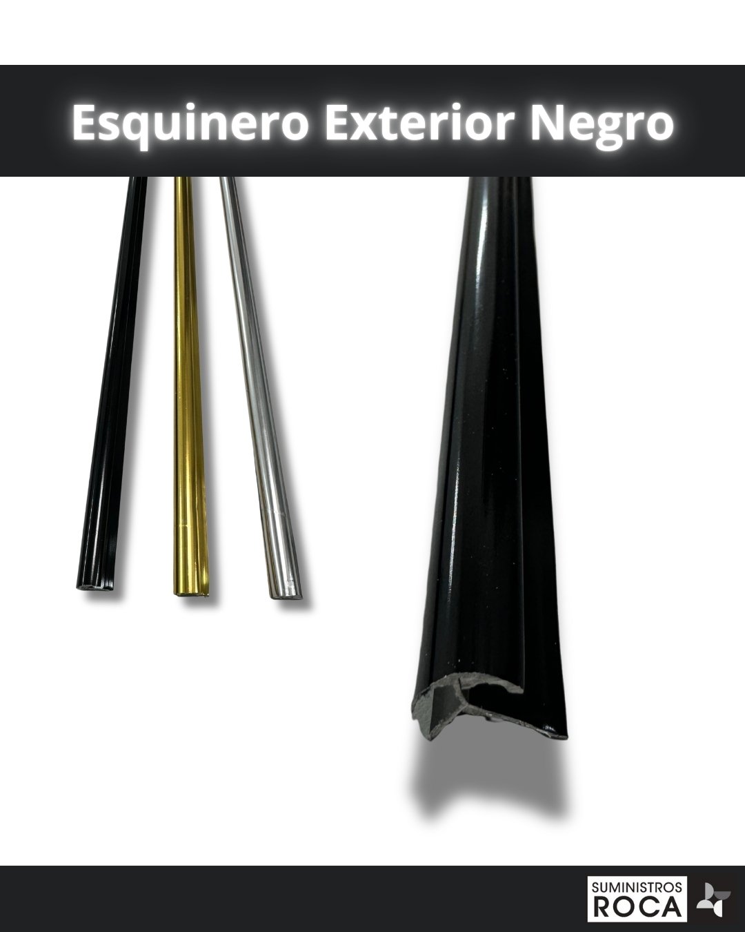 Esquinero Externo Negro