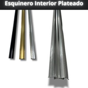 Esquinero Interno Plateado