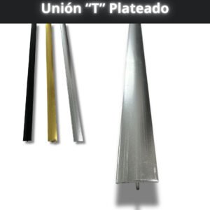 Unión "T" Plateado